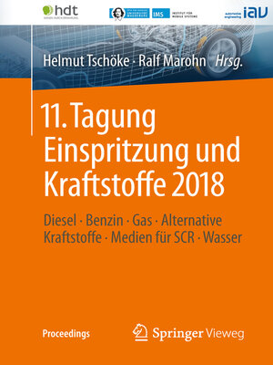 cover image of 11. Tagung Einspritzung und Kraftstoffe 2018